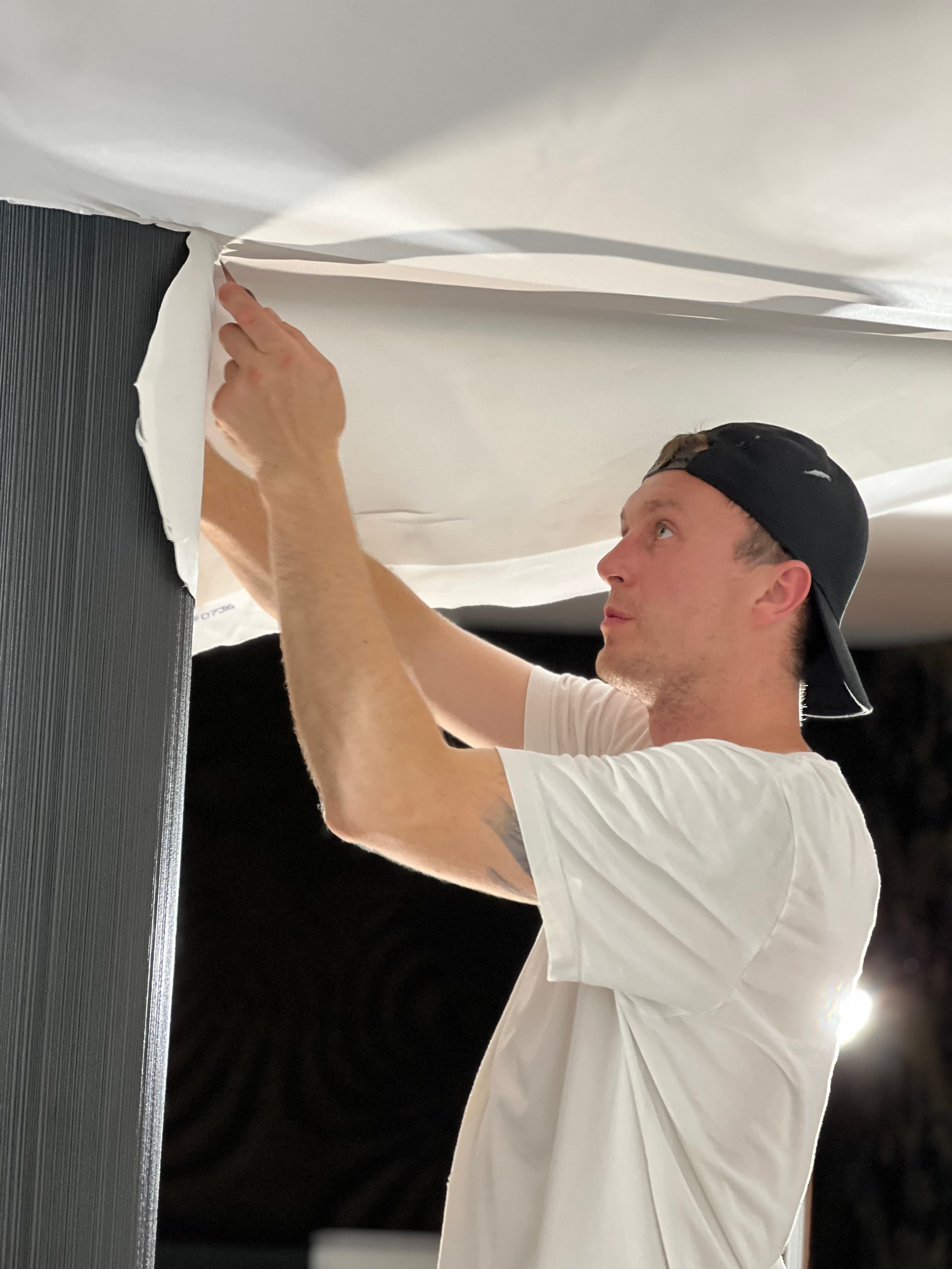 Un partenaire installateur STRETCH au travail